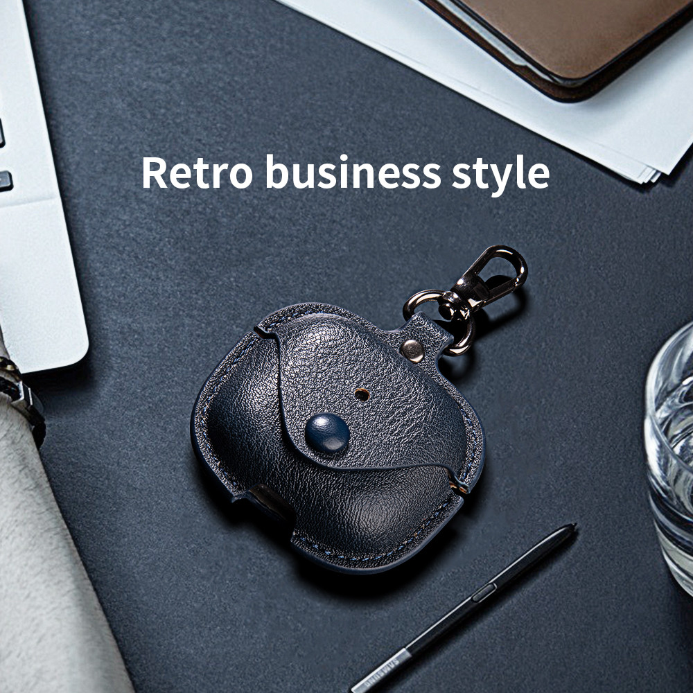 Retro PU Leather Case For AirPods 4 ANC Business Earphone Cases For ...