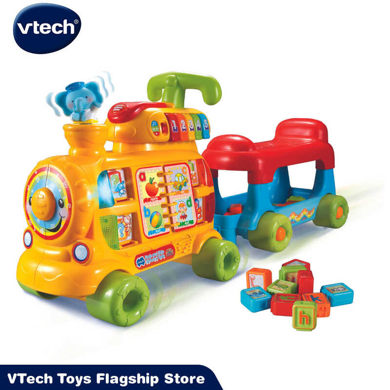 Push Vtech And Alphabet For 1-3 Years Boys Girls Sit To Stand Ride On ...