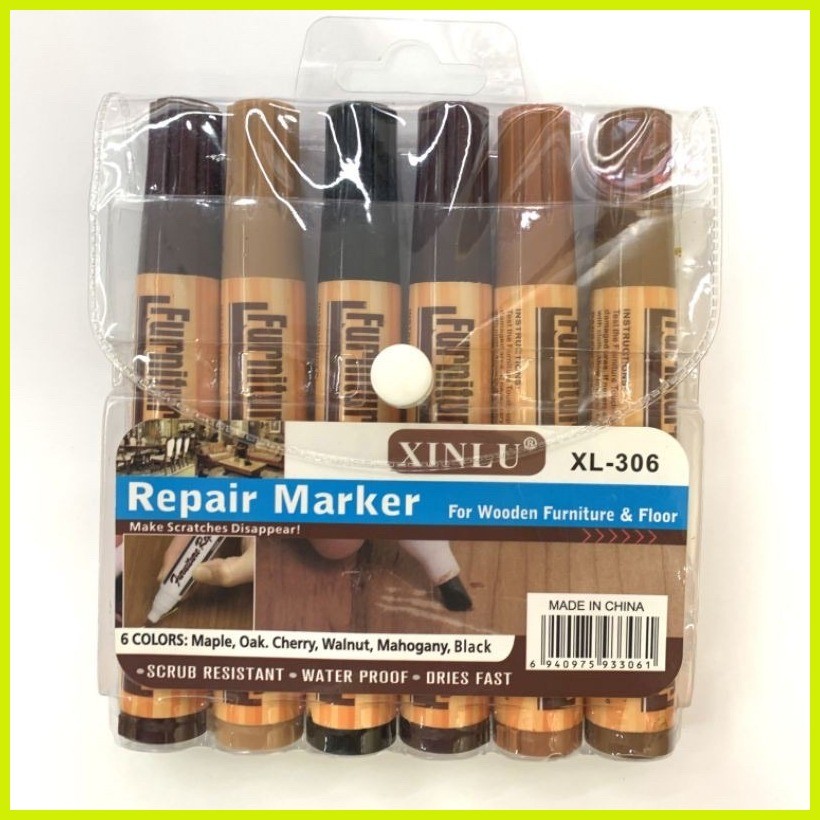 LSY Furniture Repair Wood Floor Touch Up Markers Scratch Filler