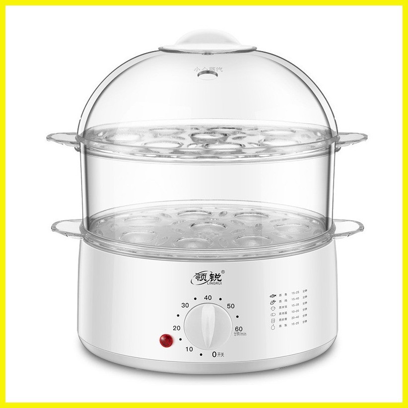 ۞ Electric steamer household 2layer siumai siumai electric steamer