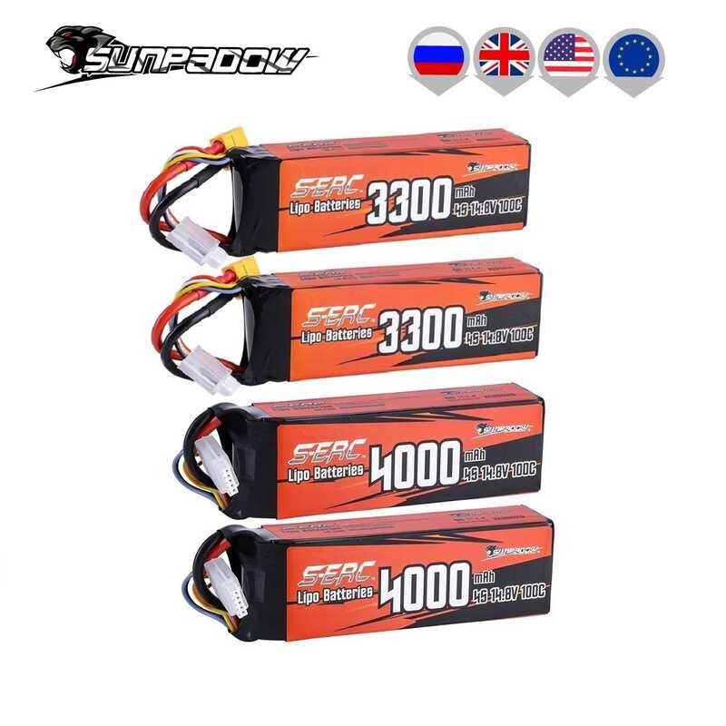 CNHL Lipo 4S 14.8V batterie 6200mAh 100C série de course étui rigide