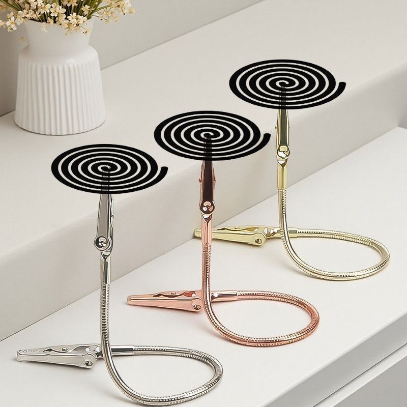 New Portable Mosquito Coil Clip Double Headed Crocodile Clips Mosquito ...