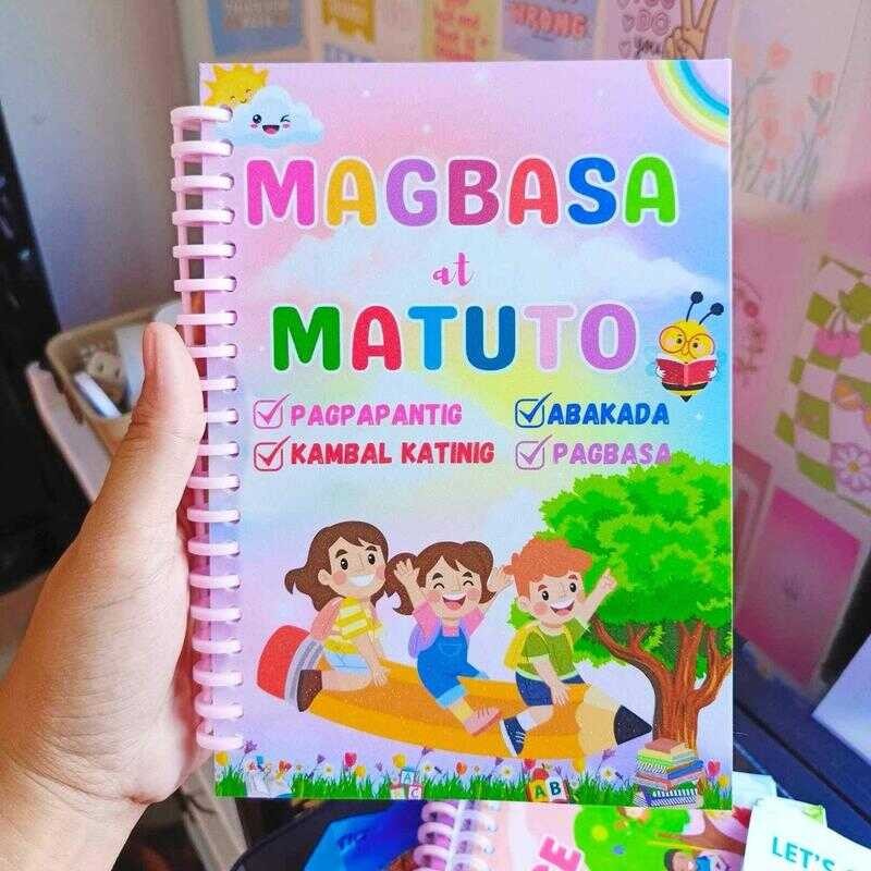 CP MAGBASA AT MATUTO BOOK FOR KIDS 85 PAGES PAGBASA ABAKADA KINDER 0ea ...