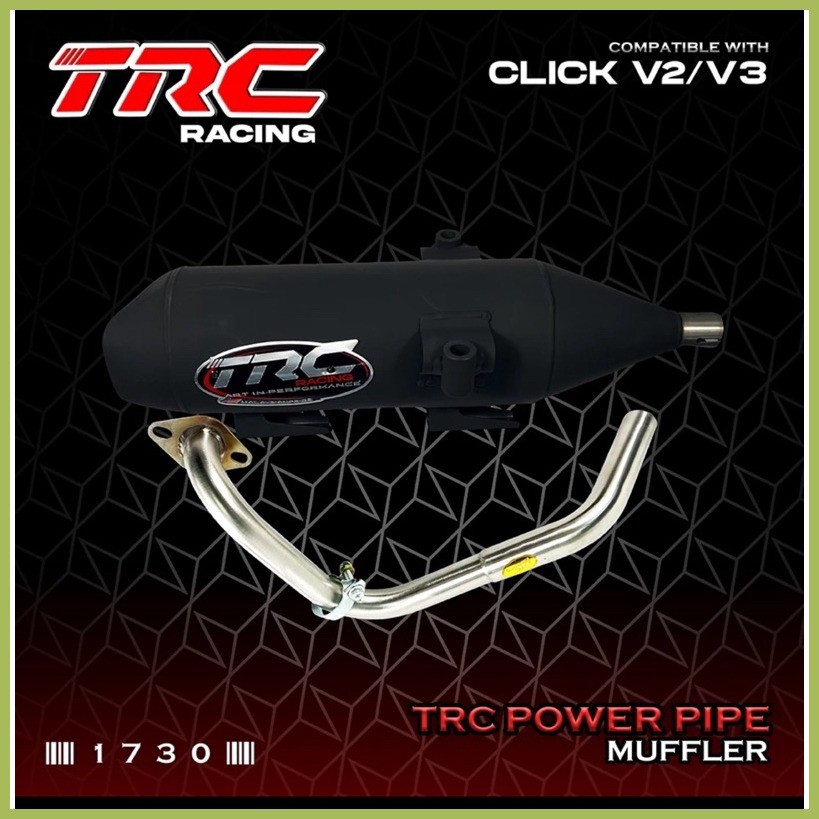 TRC Racing Honda Click v2 125 150 Power Pipe Muffler Exhaust 1730 ...