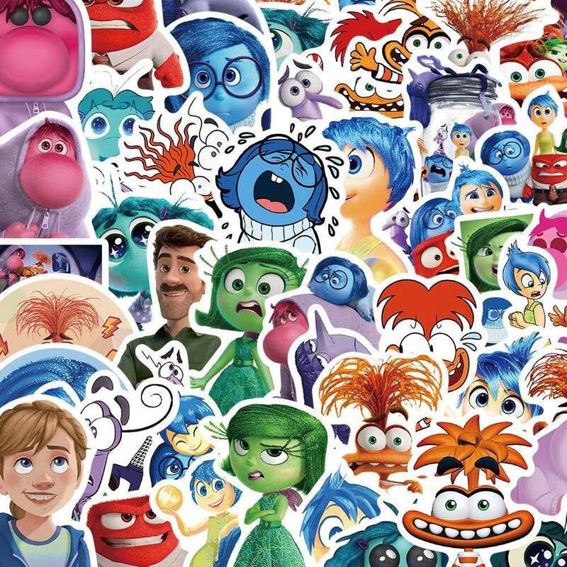 Inside Out 2 Cartoon Peripheral Stickers Journal Stickers Stationery ...