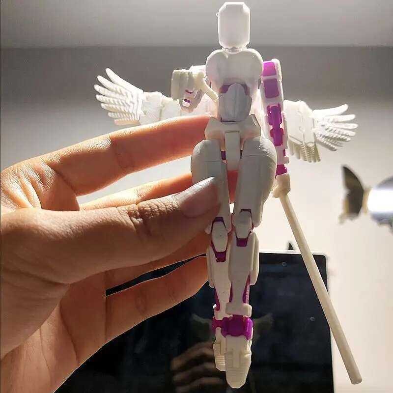 A Multi-Jointed Movable Robot 3.0 3D Printed Mannequin Female Character ...