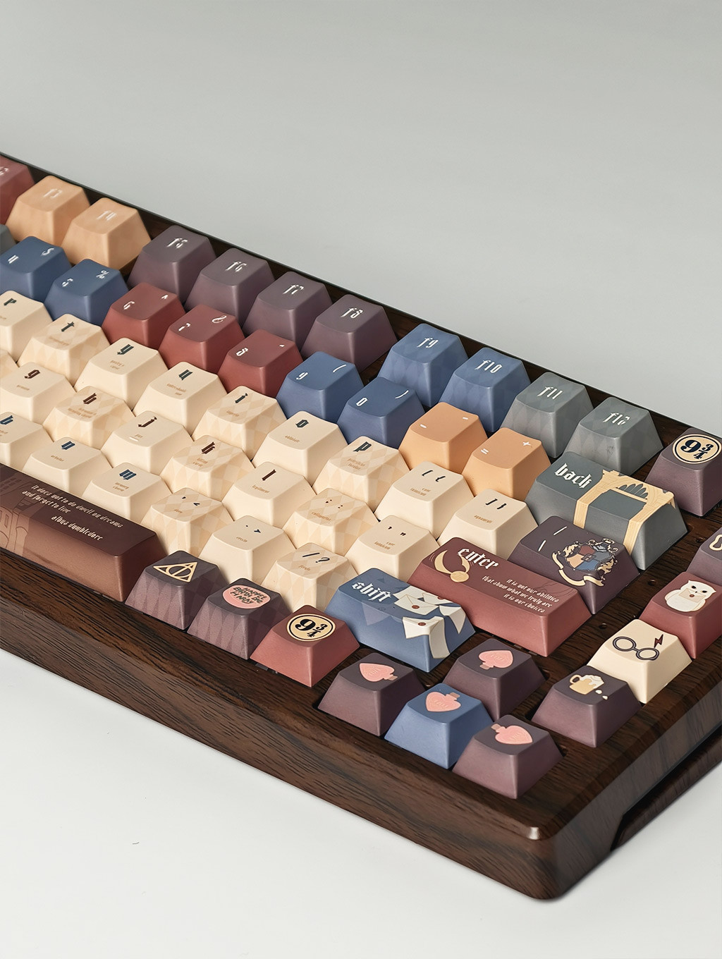 Hogwarts Keycaps Cherry/MOA Profile 129 Keys PBT Dye Sublimation ...