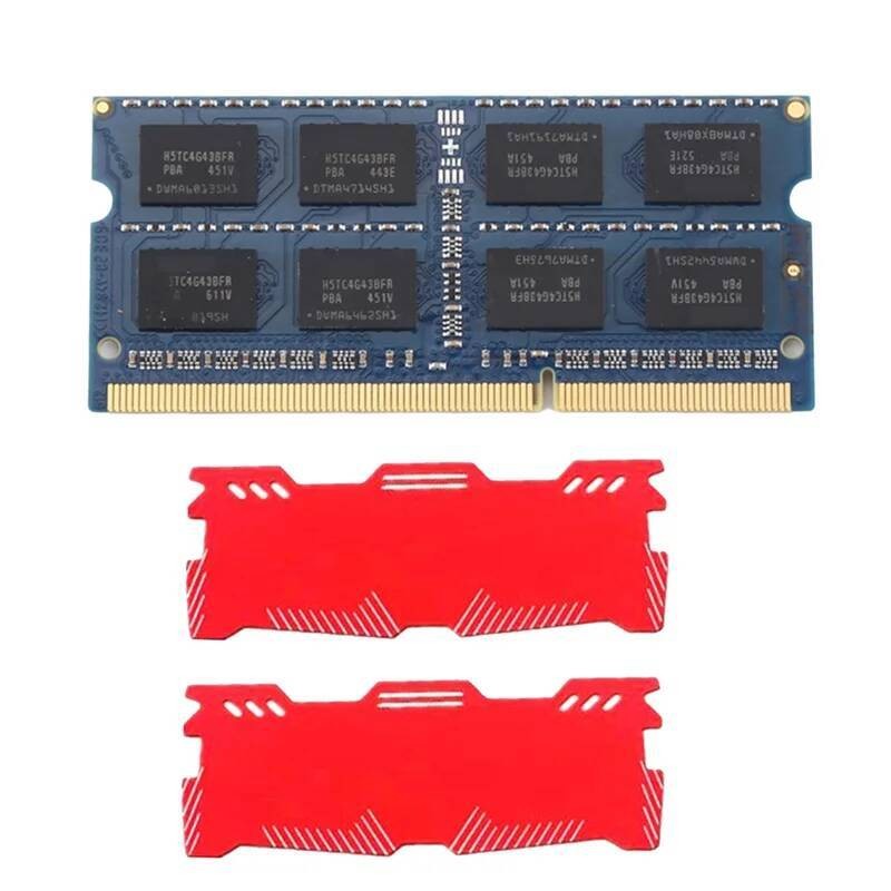 Hynix SK 8GB DDR3 Ram Memory+Cooling Vest 2RX8 1333Mhz PC3-10600 204 ...