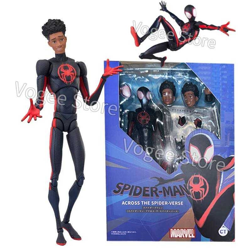 15Cm SHF Spider-Man Across The Spiderverse Miles Morales Action Figure ...