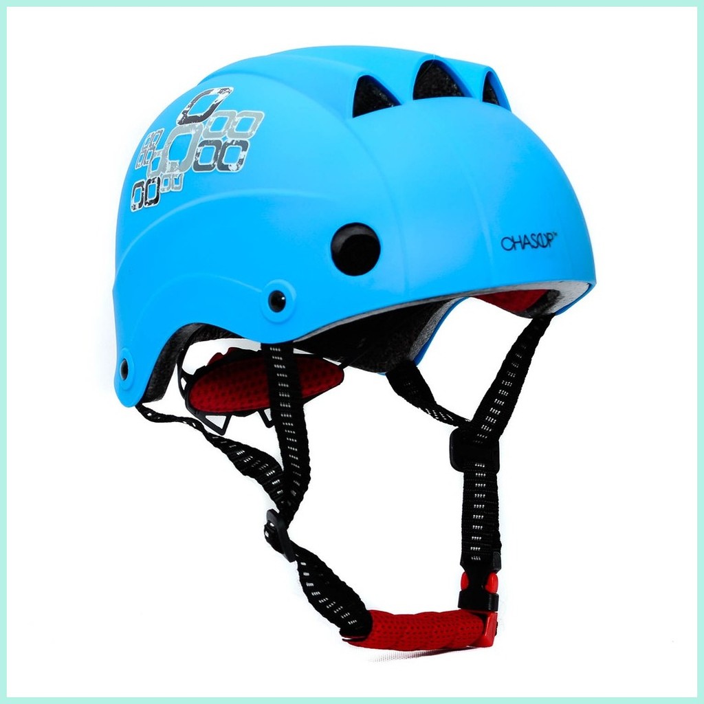 Chaser Kids Active Helmet for Skate Scooter Bike Helmet -Blue | Shopee ...