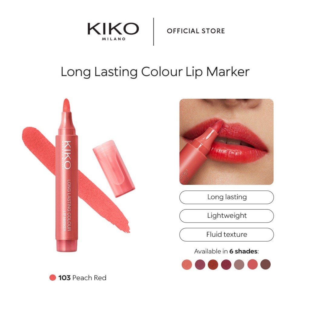 KIKO Milano Long Lasting Colour Lip Marker/Lip Tint Shopee Philippines