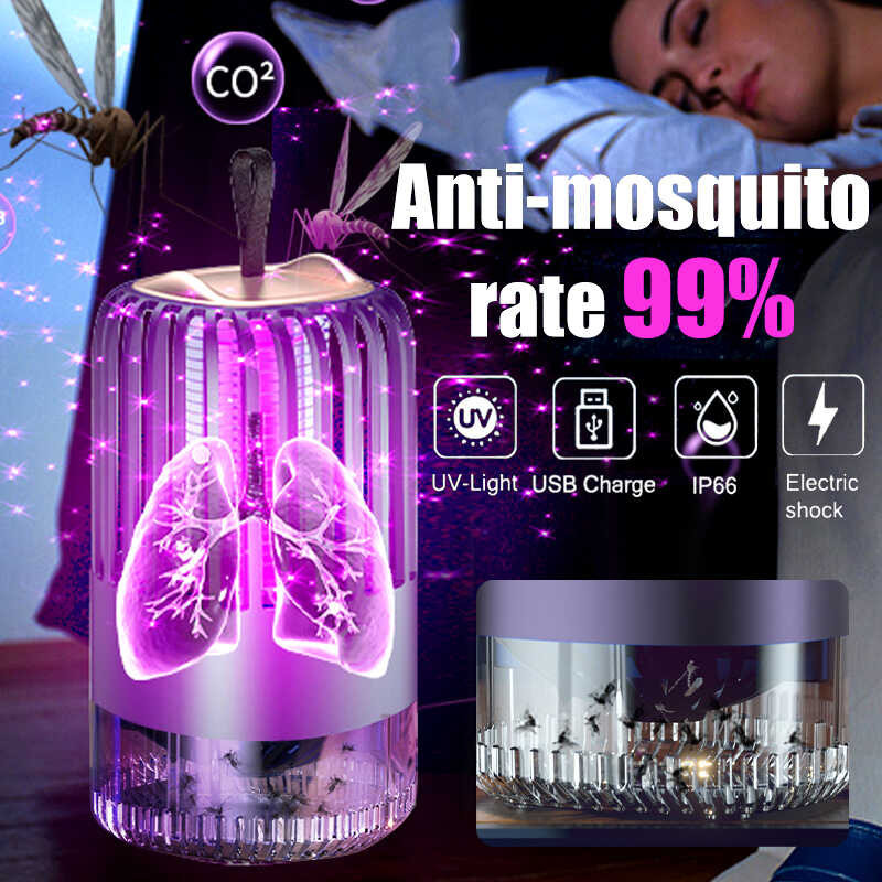 Birdcage New Mosquito Electric Shock Bahagian · Mute Tra Rechargeable ...