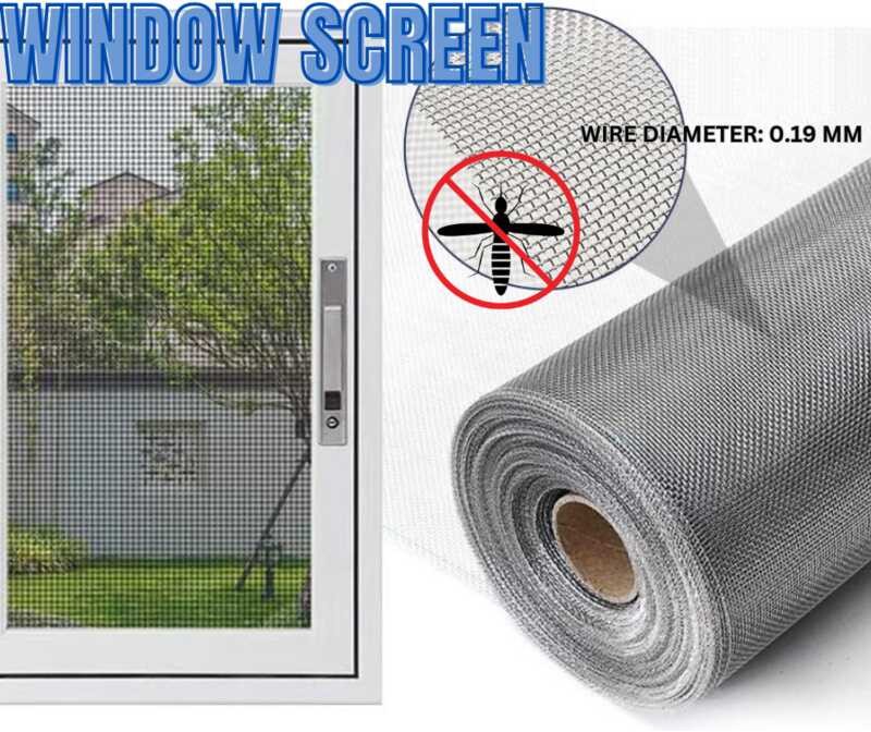 stainless 2024 COD screen Steel Grade 304 for AntiMosquito Protection