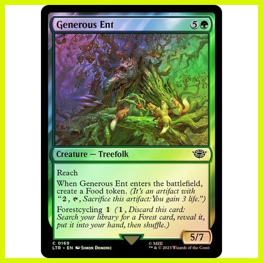 ♀ Generous Ent - Universes Beyond: The Lord of the Rings: Tales of ...