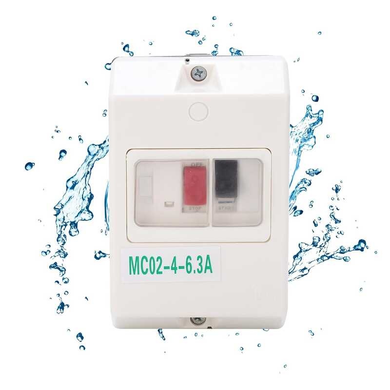 Mc0246.3A Mini Breaker, Waterproof Motor Protection Switch, Load