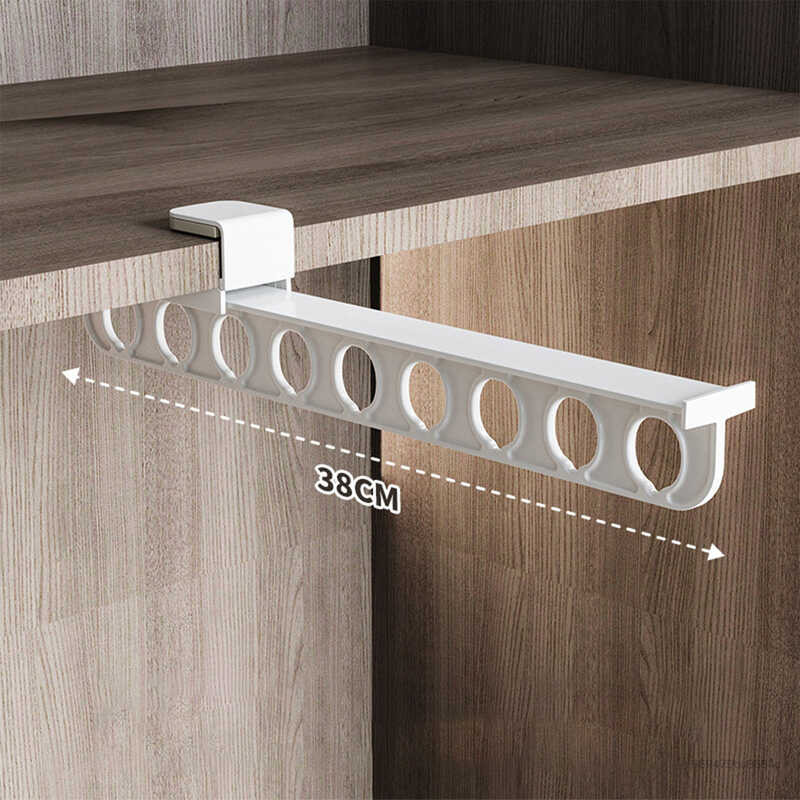 Pull-Out Type Retractable Rack Heavy Duty Closet Valet Rod For Hanging ...