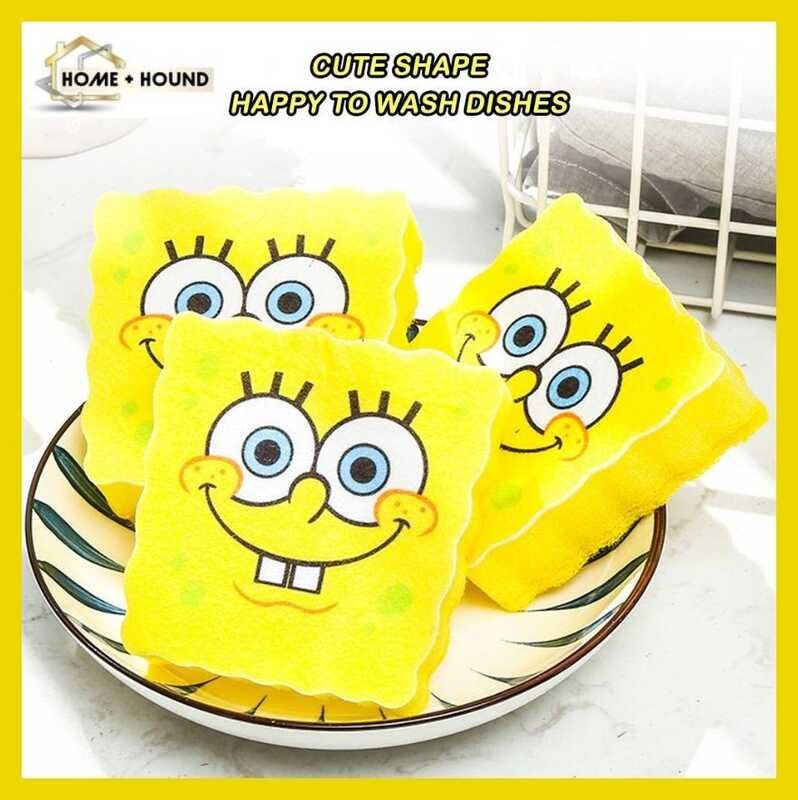 Home+Hound 1Pc Spongebob Sponge Squarepants Kitchen Wipe Cute Rag ...