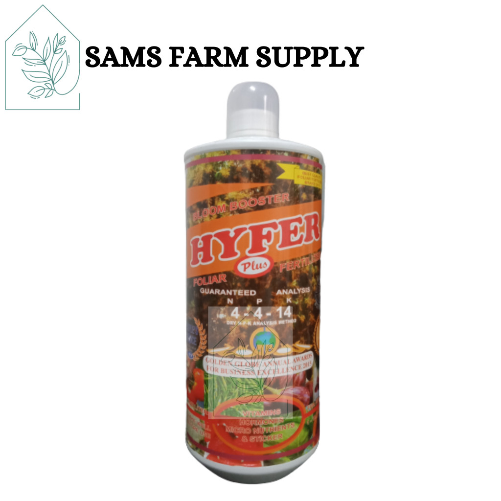 Hyfer Plus Foliar Fertilizer (Growth Enhancer and Blossom Booster) 1 ...
