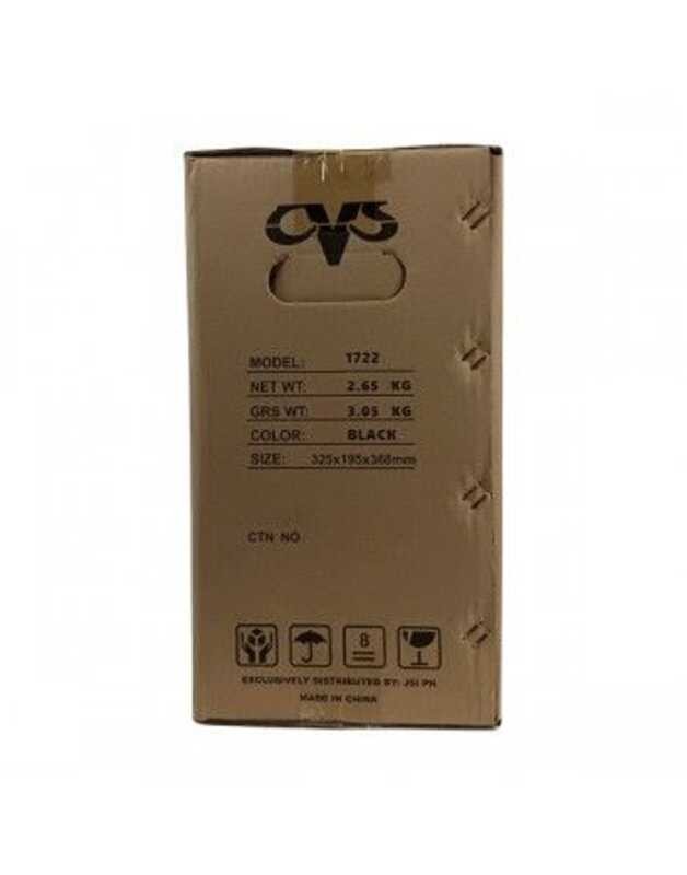 1722 CVS COMPUTER CASE WITH 750W PSU - 120Mm Fan/Flat Cables/Black (M ...