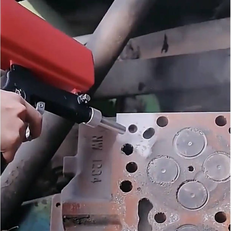 Gravity Sandblasting Gun Pneumatic Set Rust Blasting Device Small Sand ...