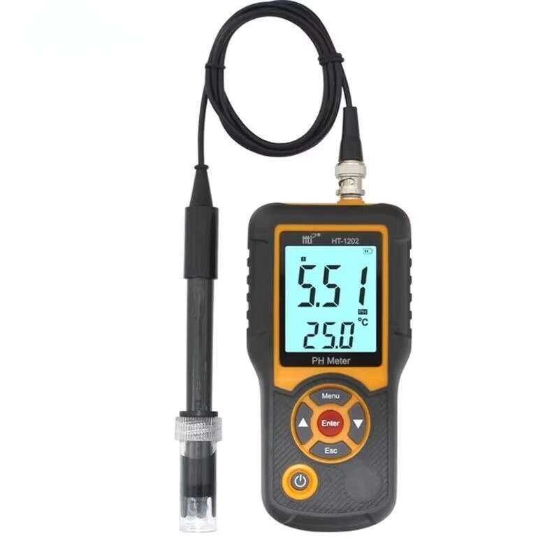 Portable Ht-1202 Water Quality Acid-Base Test Pen PH Tester Acidity ...