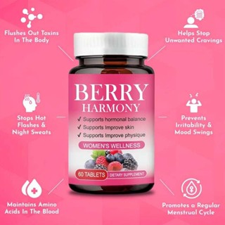 Mama Beauty Original Berry Harmony Tablet Supports Hormonal Balance ...