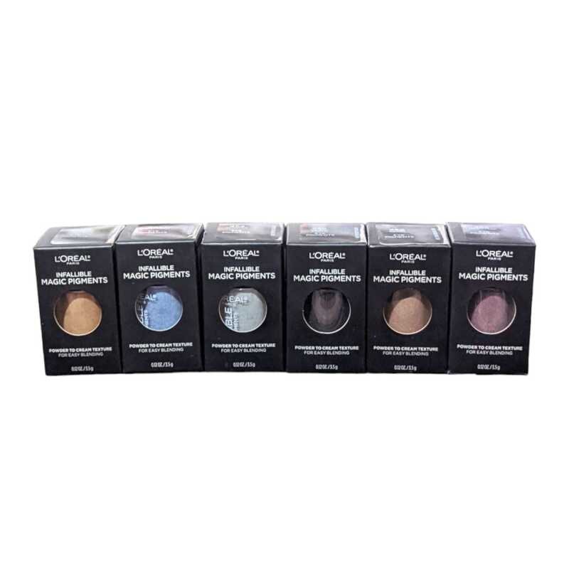 Loreal Infallible Magic Eye Pigments Powder to Cream Eyeshadow, Long
