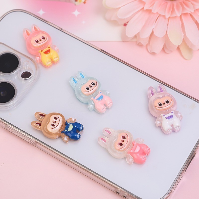 [Wholesale Price] Cartoon Cute Labubu Luminous Accessories Mobile