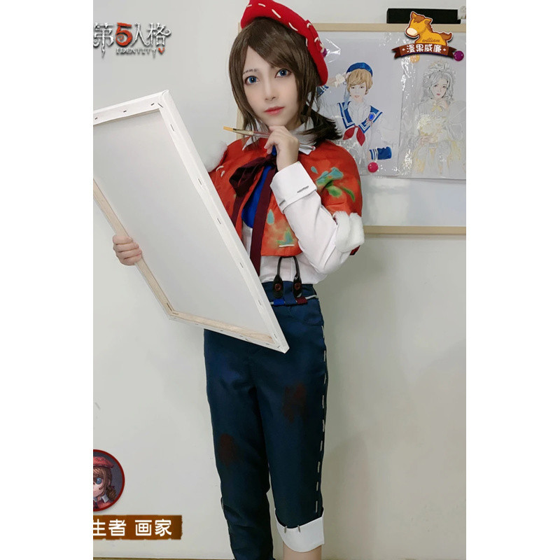 § Identity V Cos Painter Edgar Valden Anime Woman Cosplay High-Quality ...