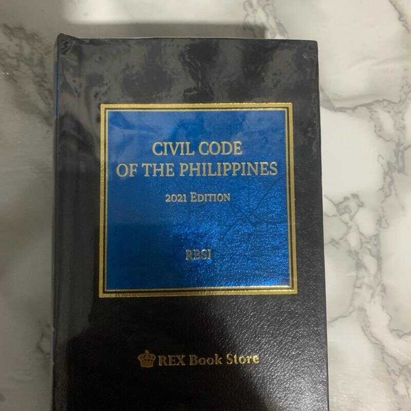 Codal- Civil Code Of The Philippines | Shopee Philippines