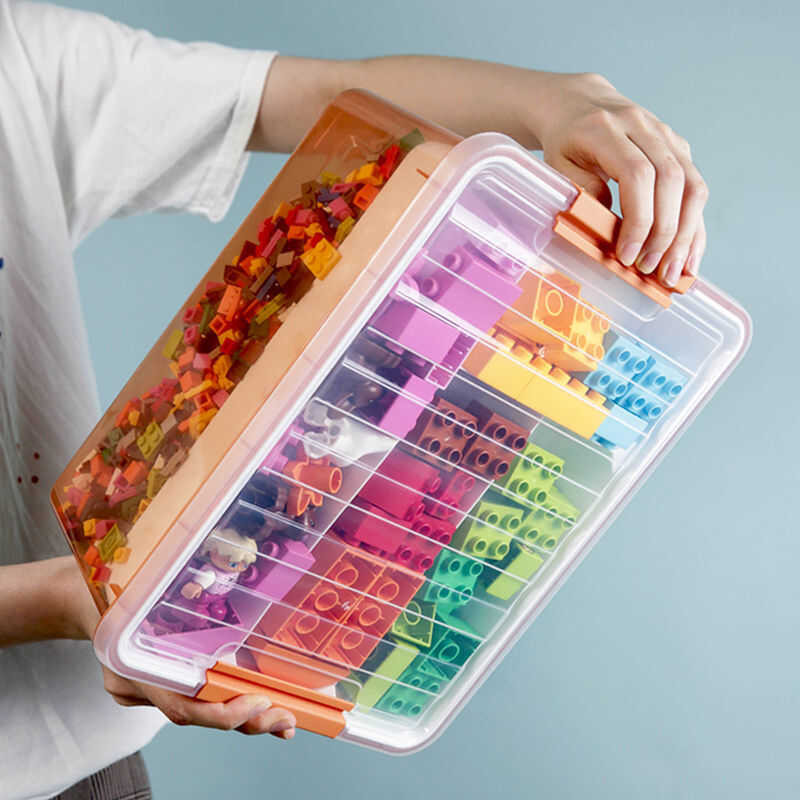 Storage Box For Toy Building Block Parts Storage Box Storage Box Small ...