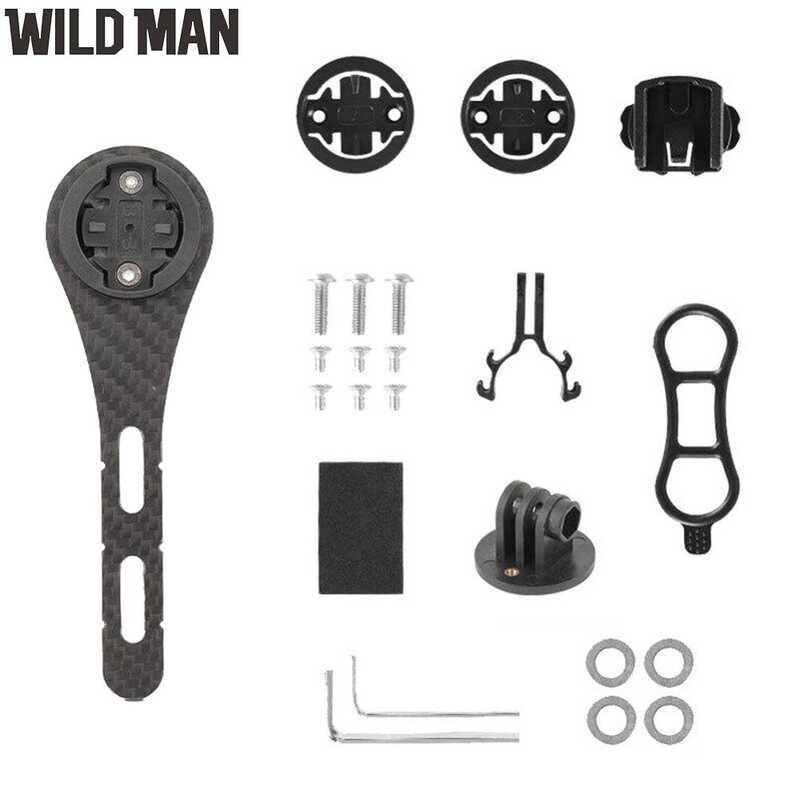 Carbon Fiber Road Stopwatch Speedometer Holder Bike Handlbar Computer ...