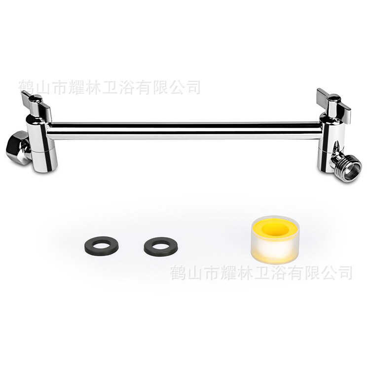 Arm Top Shower Spray Shower Extension Rod Shower Copper Material ...