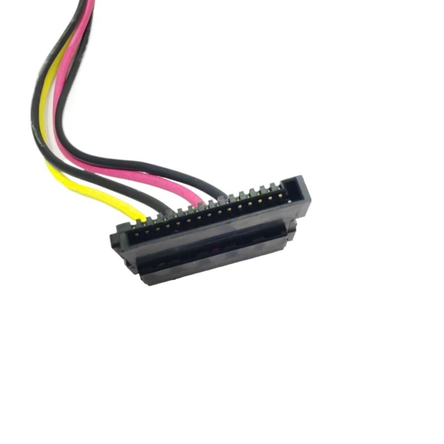 11mm 6Pin To 2-Port 15Pin SATA HDD SSD 6P Optical Drive CD/DVD ROM ...