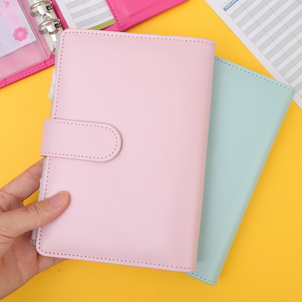 PU Leather Budget Binder Notebook - For Financial Management Saving ...