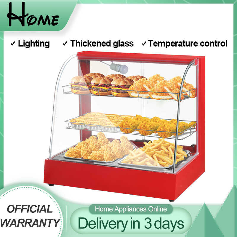 Constant HOME Temperature Cabinet Heating Display Counter Fried Chicken ...