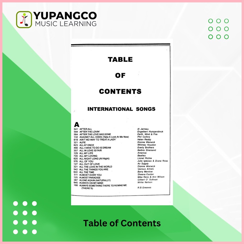 ⭐ 1001 ULTIMATE SONGBOOK Vol. 1 907 Classic and Modern Songs with