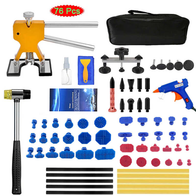 Dent Φ Auto Repair Tools Dent Repair Kit Automotive Paintless Car Body ...