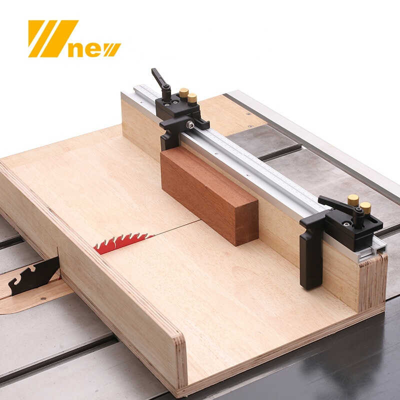 Alloy Woodworking Aluminum T Track with Scale Workbench Fence Flip Stop ...