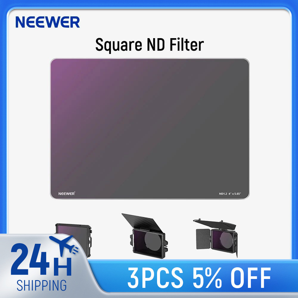 NEEWER ND0.3 Square ND Filter, 4"x5.65" Cinema Neutral Density Filter