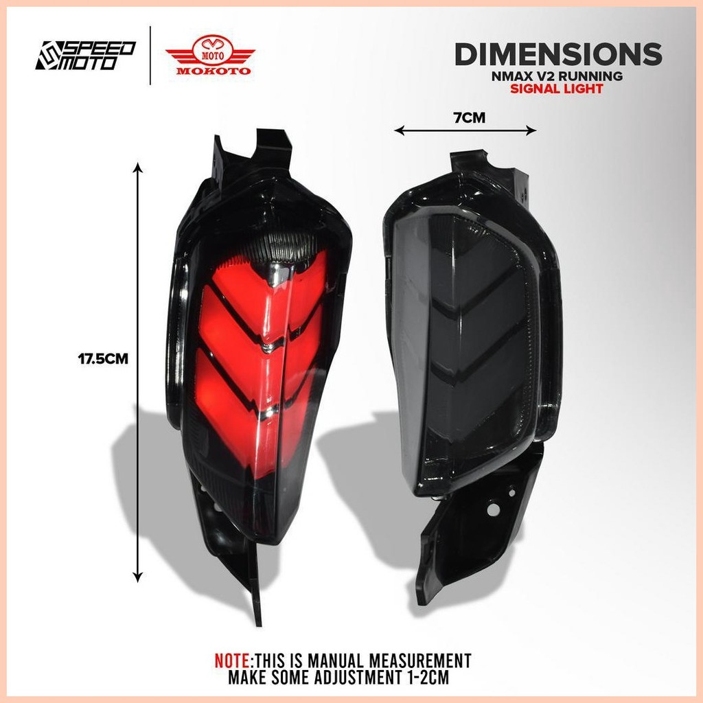 NMAX V2 RUNNING SIGNAL LIGHT / LED INDICATOR TURN FLASHER FOR YAMAHA