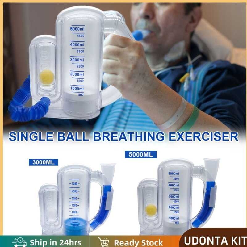 Incentive Spirometer 5000Ml Deep Breathing Exerciser Lung Trainner ...