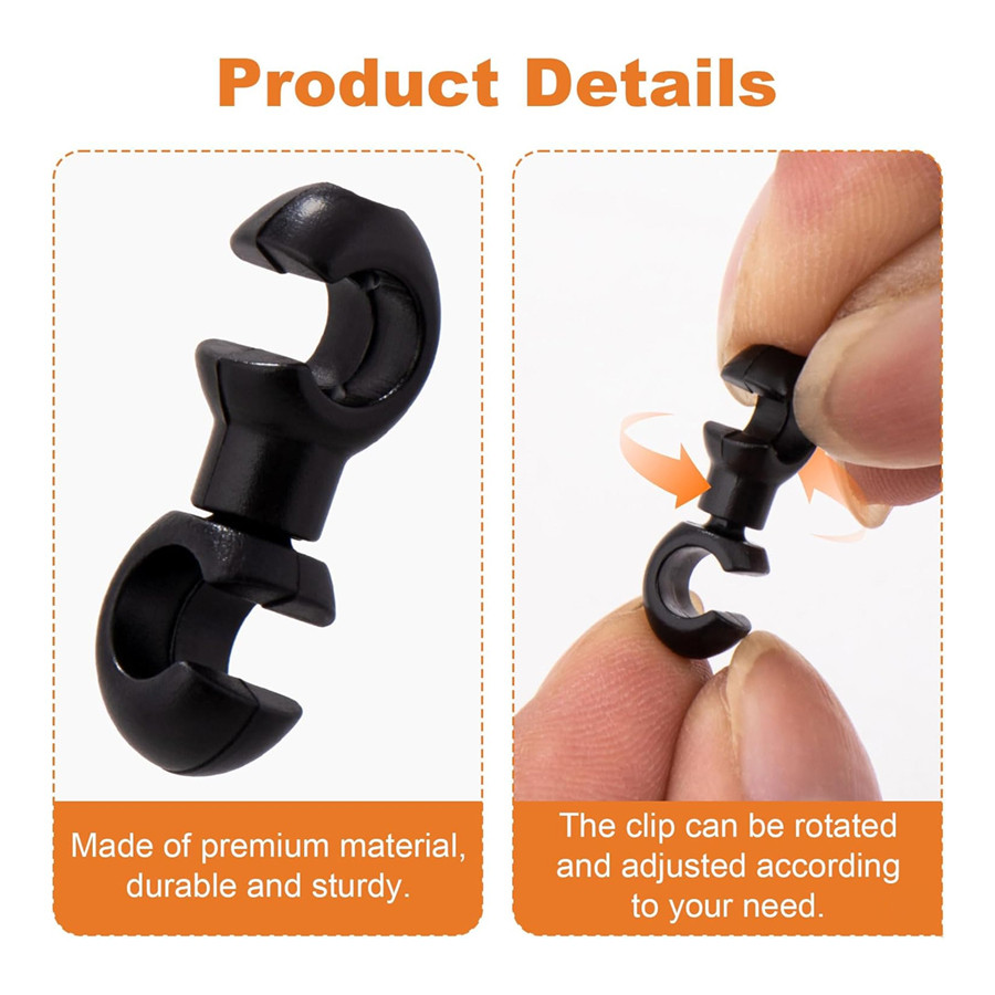 1 PC Bike Cable S Clip Shifter Brake Cable Organizer Mountain Road Bike ...