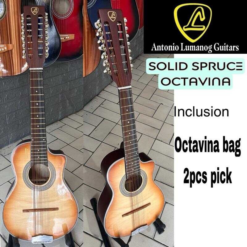 Octavina Solid Spruce By; Antonio Lumanog 12D | Shopee Philippines