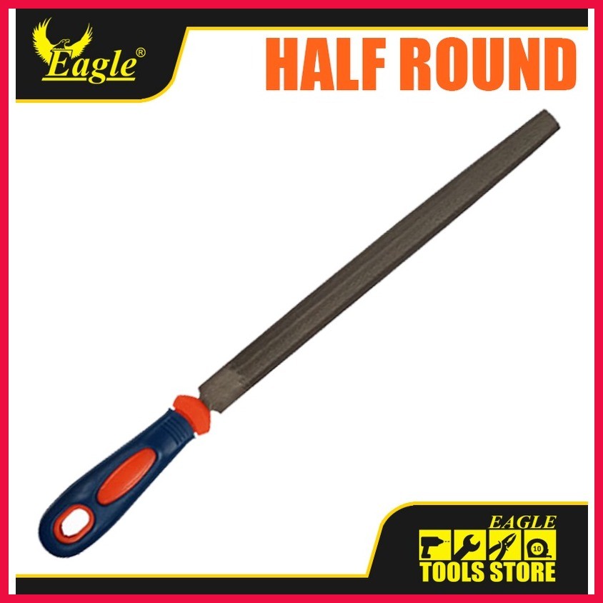 ♂ ∏ ¤ Heavy Duty Steel File 8 Inches Flat / Half Round / Triangle ...