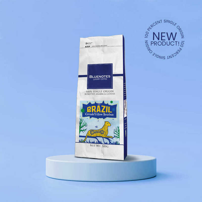 Bluenotes Brazil Cerrado Yellow Bourbon 250G-500G COFFEE | Shopee ...