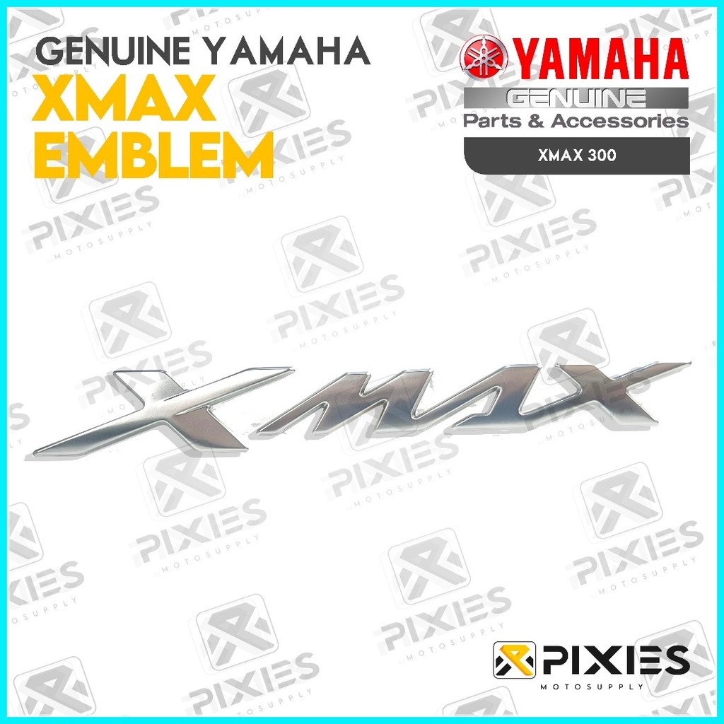 YAMAHA GENUINE XMAX EMBLEM LOGO FOR XMAX V1 / XMAX V2 | Shopee Philippines