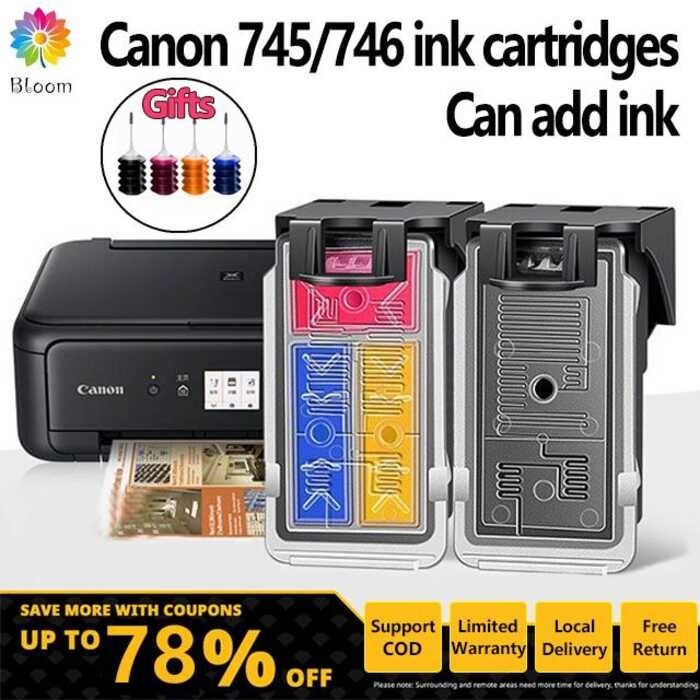 Canon Pg 745 Ink Cartridge Cl 746 Pg745xl 746Xl Compatible For Mg2470 ...