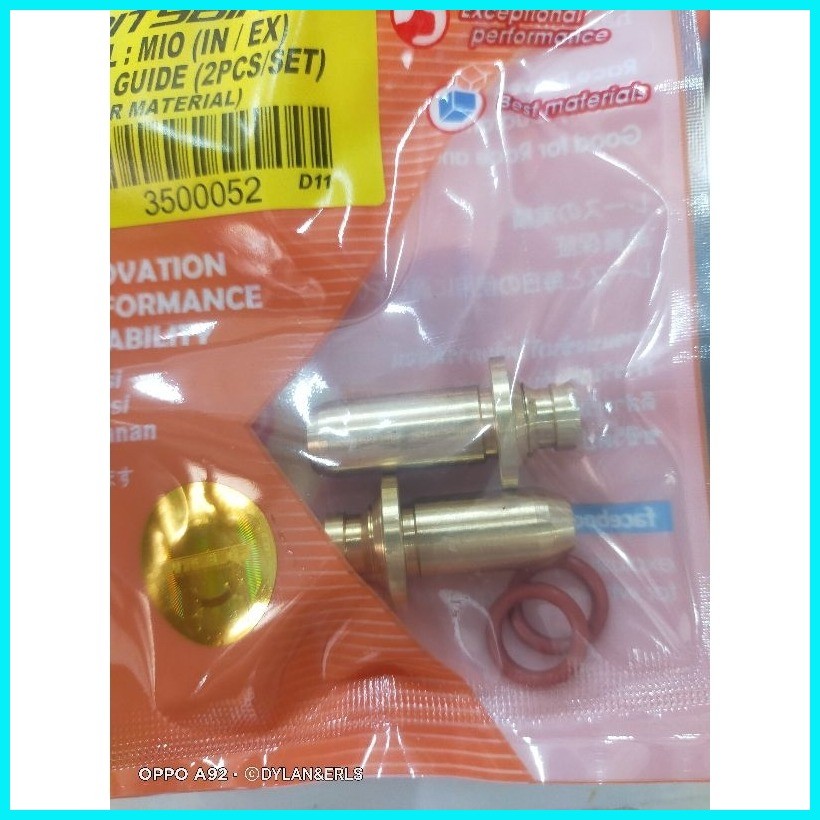 PITSBIKE VALVE GUIDE FOR MIO (COPPER METAL) | Shopee Philippines