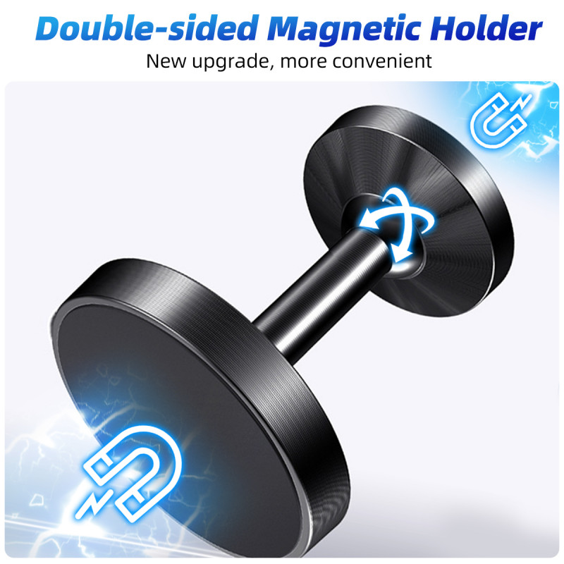 Hdoorlink Double Sided Magnetic Phone Holder Universal Mobile Phone